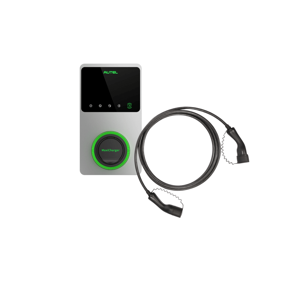 Φορτιστής ηλεκτρικού αυτοκινήτου wallbox Autel Maxi EU AC Socket με καλώδιο fφόρτισης Τ2-Τ2 - EV House 