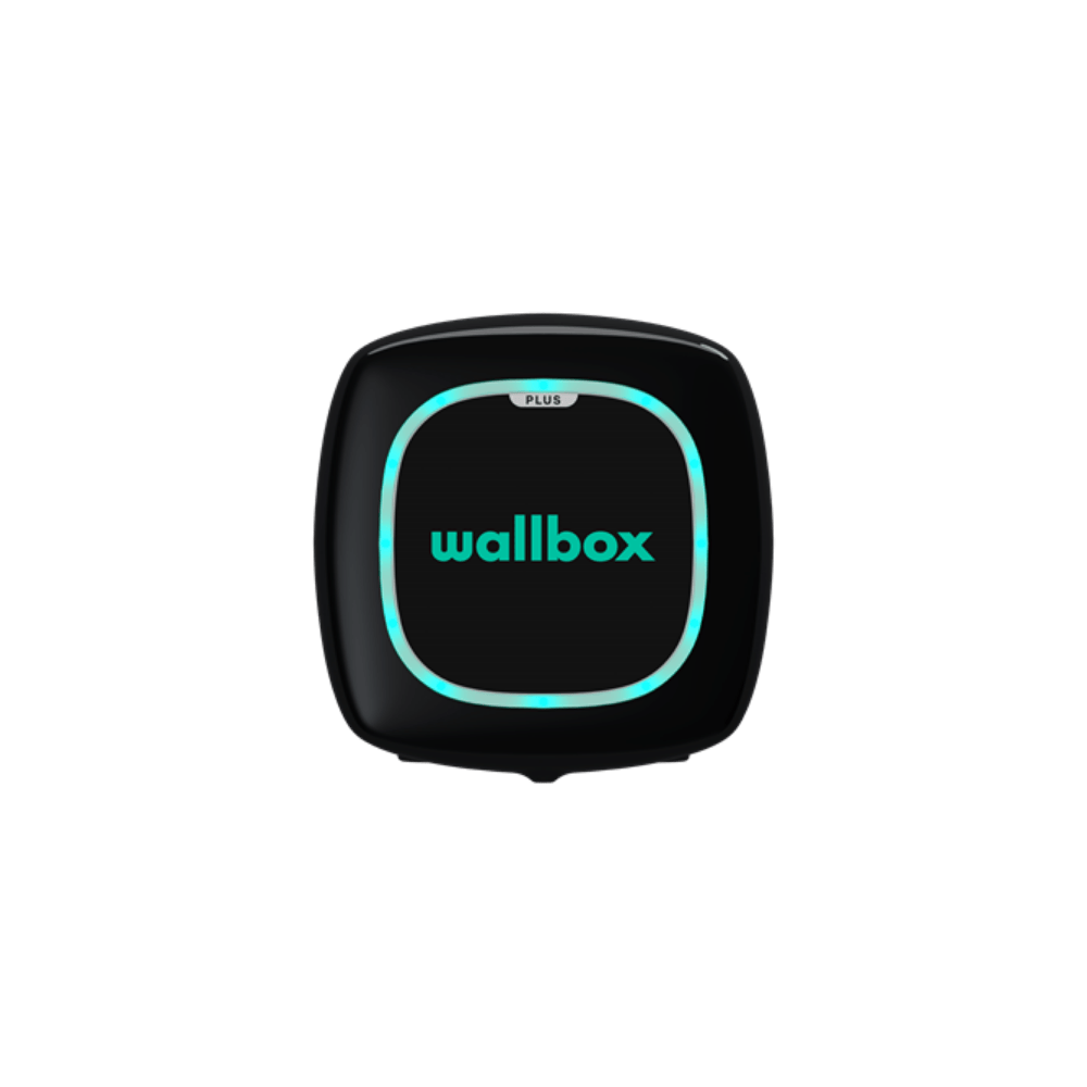 Φορτιστής  Wallbox Pulsar Plus με ενσωματωμένο καλώδιο φόρτισης Τ2 - EV House - Κινούμαι Ηλεκτρικά
