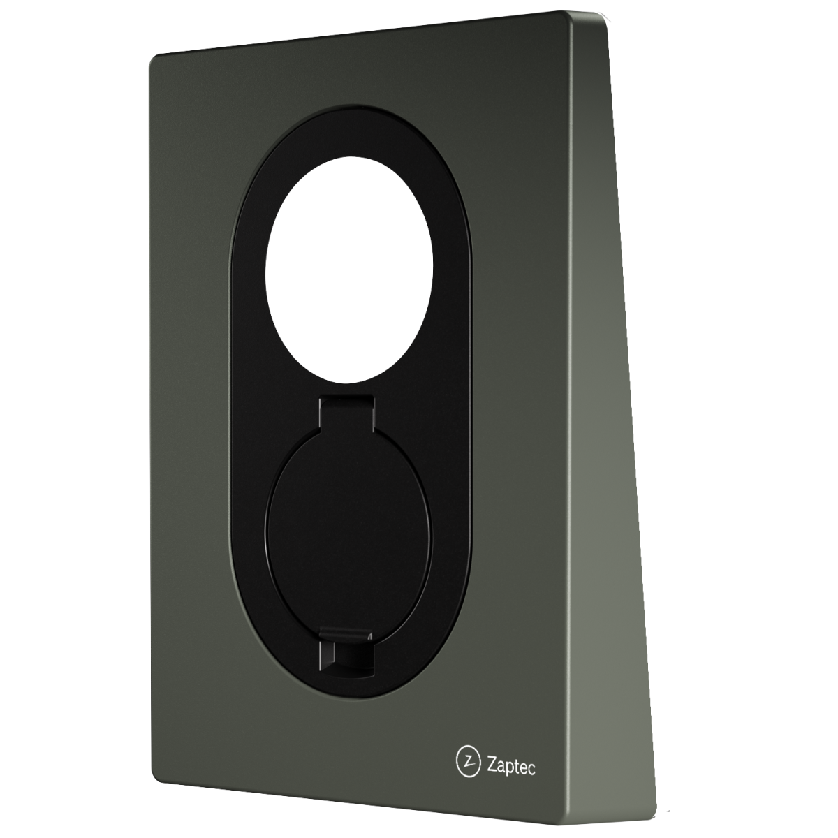 Zaptec Go Front Cover Moss Green